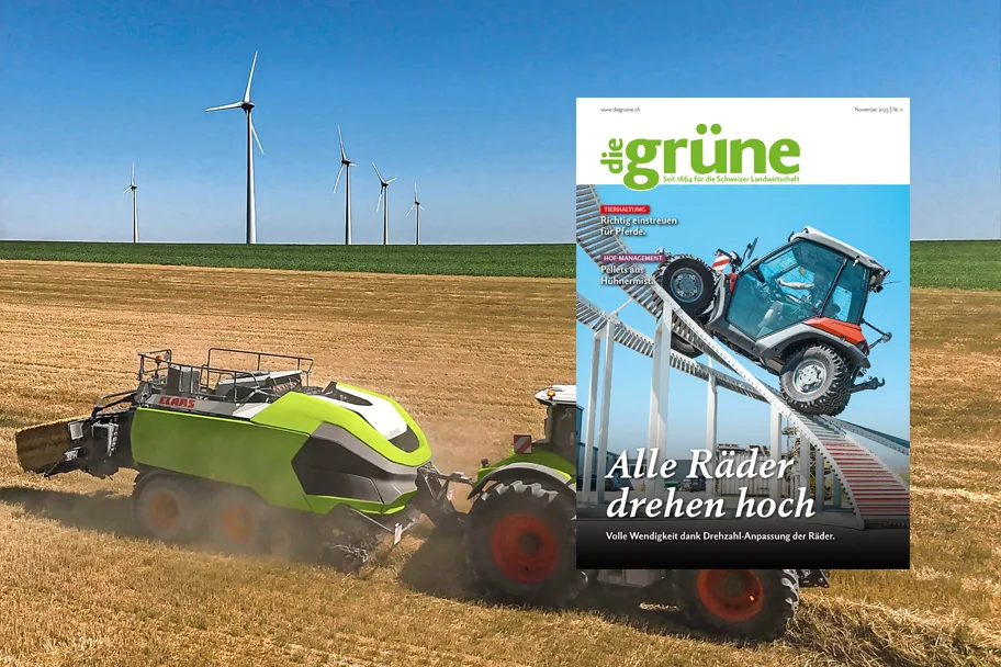 «die grüne» im November 2025 – Alle Räder drehen hoch