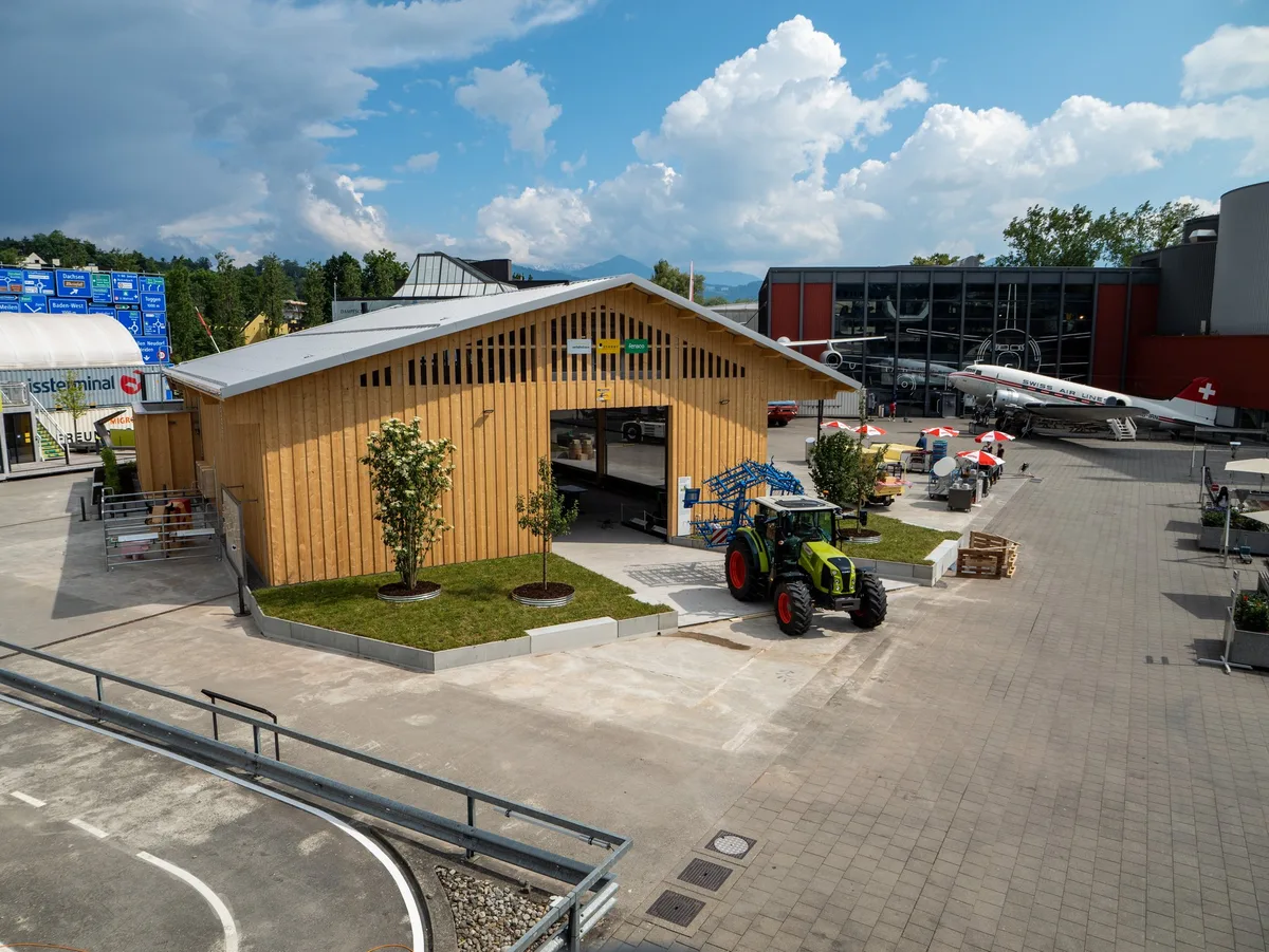 230531_Verkehrshaus_Bauernhof Im Verkehrshaus der Schweiz steht jetzt ein Bauernhof