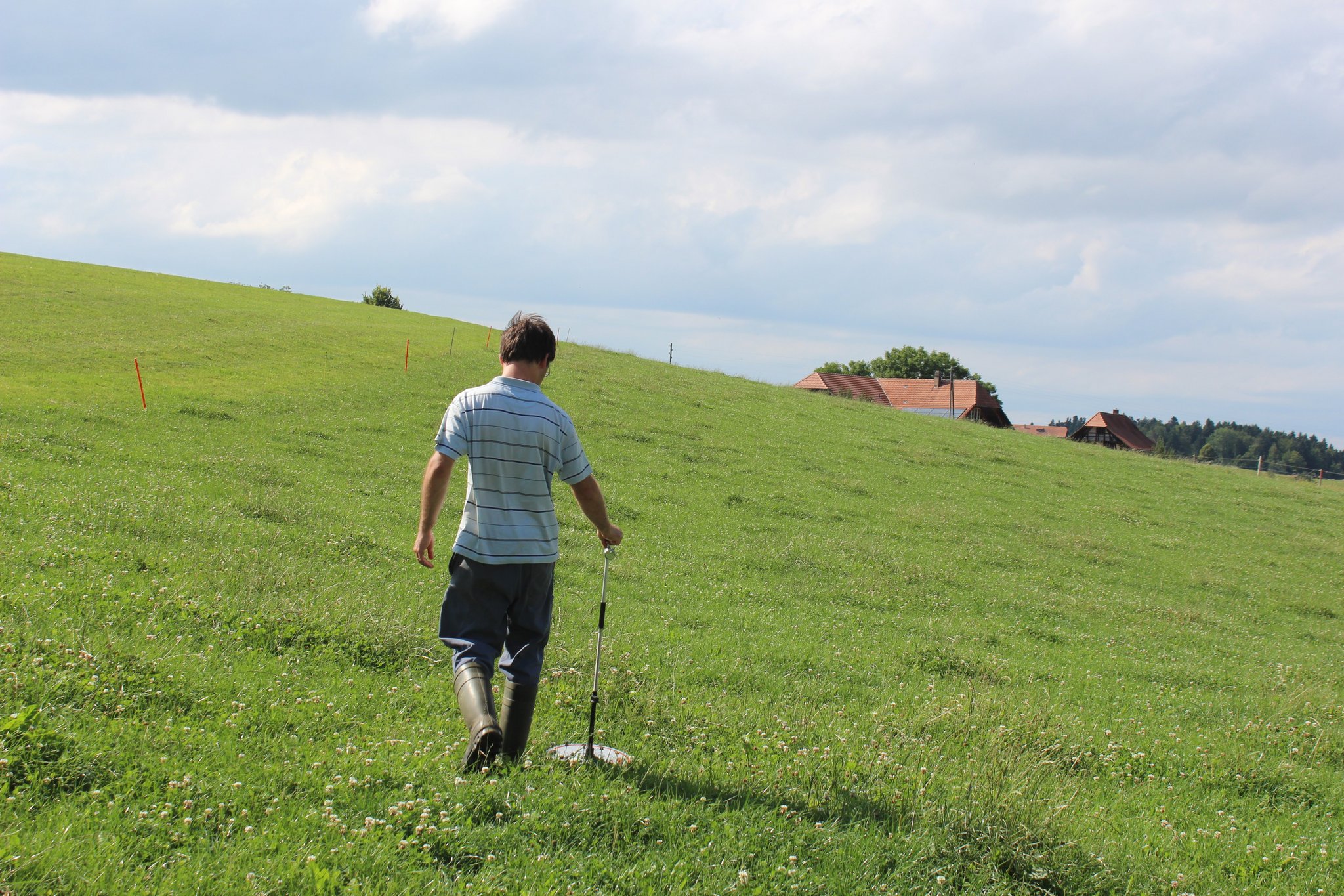 Wie hoch ist mein Gras heute? Ein Pilotprojekt liefert die Zahlen