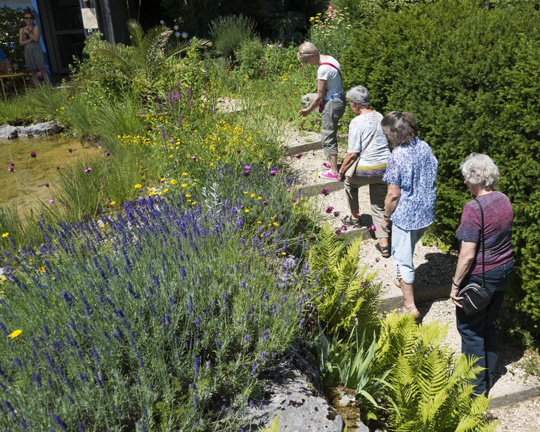 Ein Faible für die schönen Gärten anderer Leute? Am Wochenende vom 16. und 17. Juni 2018 kommen Gartenfreunde auf ihre Kosten. (Bild zVg)
