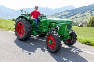 Der Deutz D40L Allrad ist der Traumtraktor von Felix Fischer aus Sattel SZ.