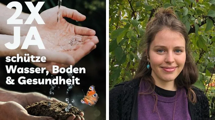 «Die intensive Landwirtschaft wirtschaftet ihre wichtigsten Ressourcen hinunter und produziert auf Kosten heutiger und zukünftiger Generationen», sagt Sofia Barth an der Pressekonferenz.