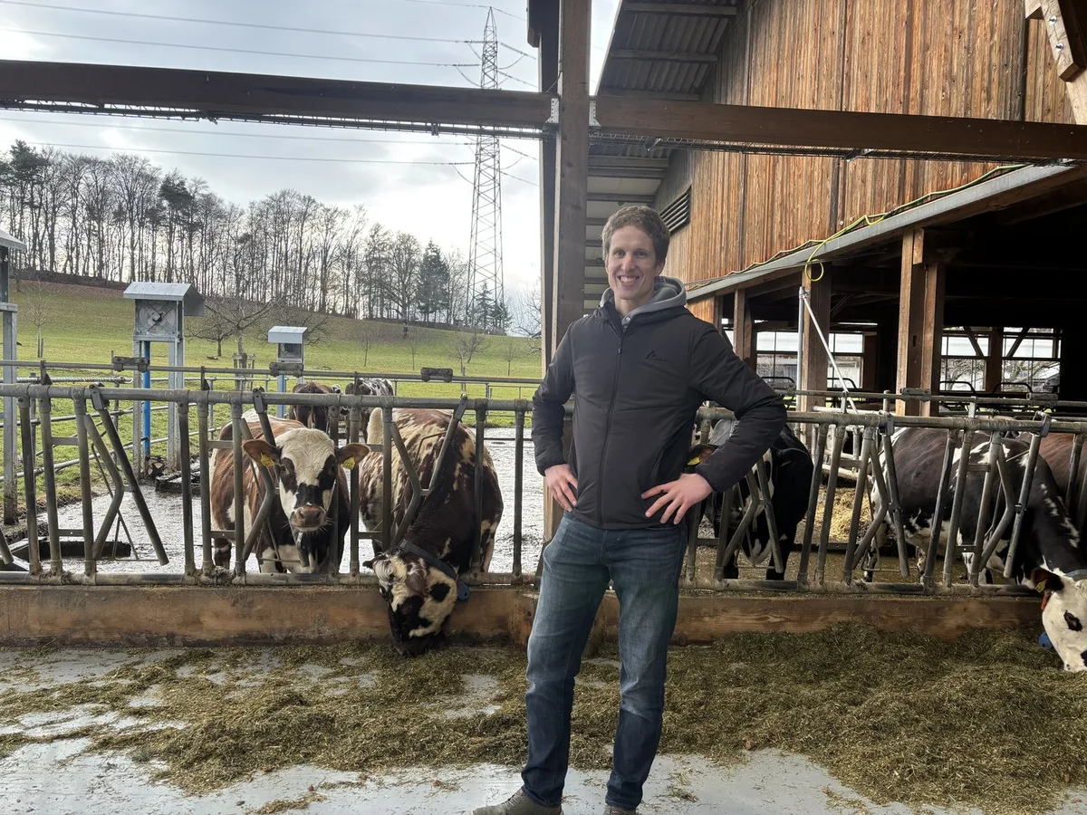 IMG_4110 Wie der Luzerner Biomilchbauer Dominik Häfliger mit einfachen Mitteln seinen Betrieb umbaute