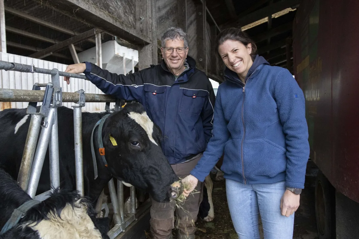 Ernst_und_Tanja_Bachmann Der offiziell vielfältigste Acker im Kanton Zürich liegt in der Gemeinde Flaach