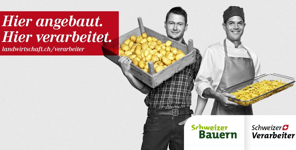 94381087f6705281b1c0ec9142651873791bad7e Träfe neue Kampagnensujets: Im Abstimmungskampf gegen die Pflanzenschutz-Initiativen braucht es neben bäuerlichem Herzblut auch mehr Einsatz der Partner in der Wertschöpfungskette. (Bild zVg)