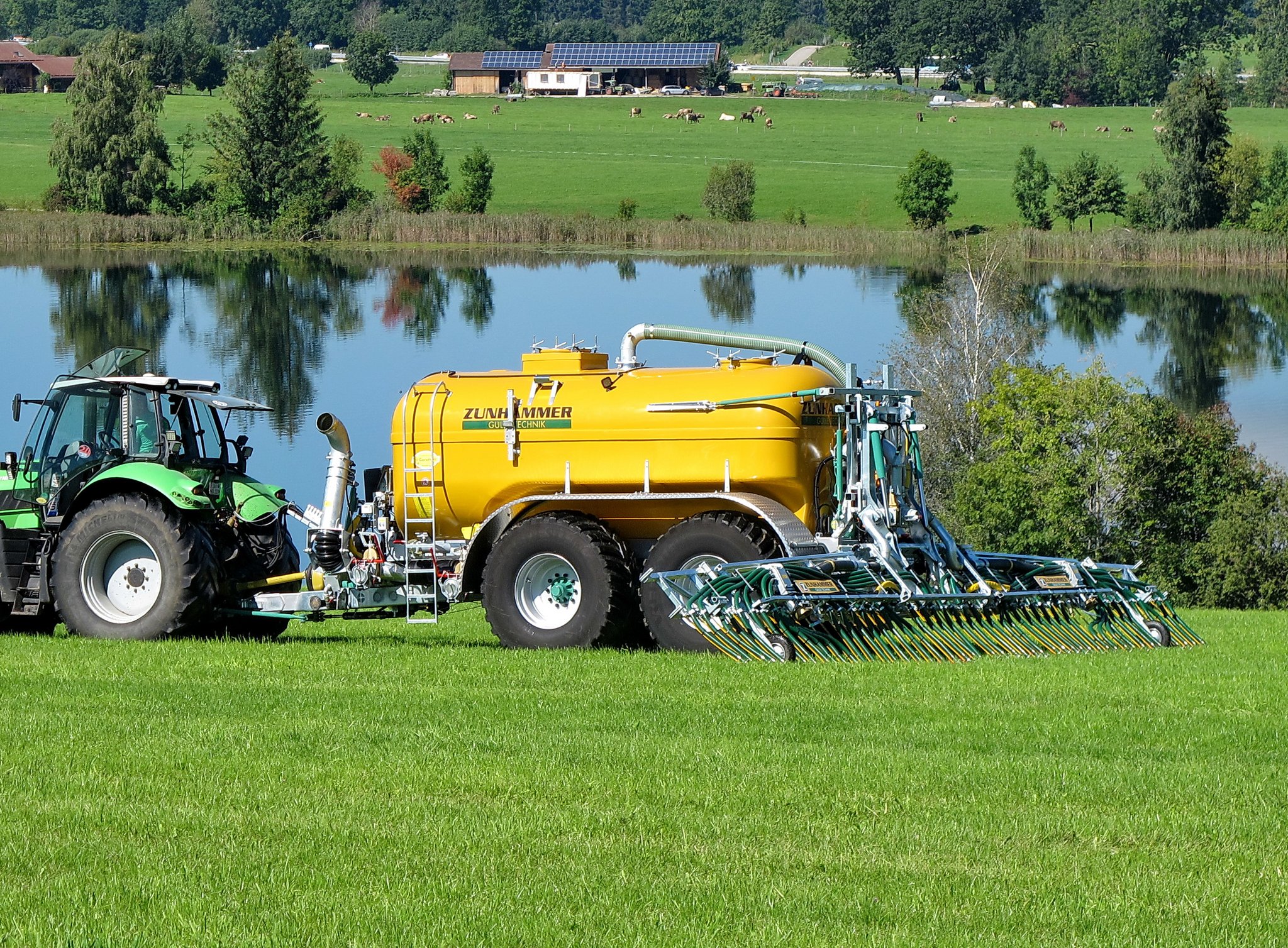 Güllen: Unterwegs mit dem Fass aus Plastik