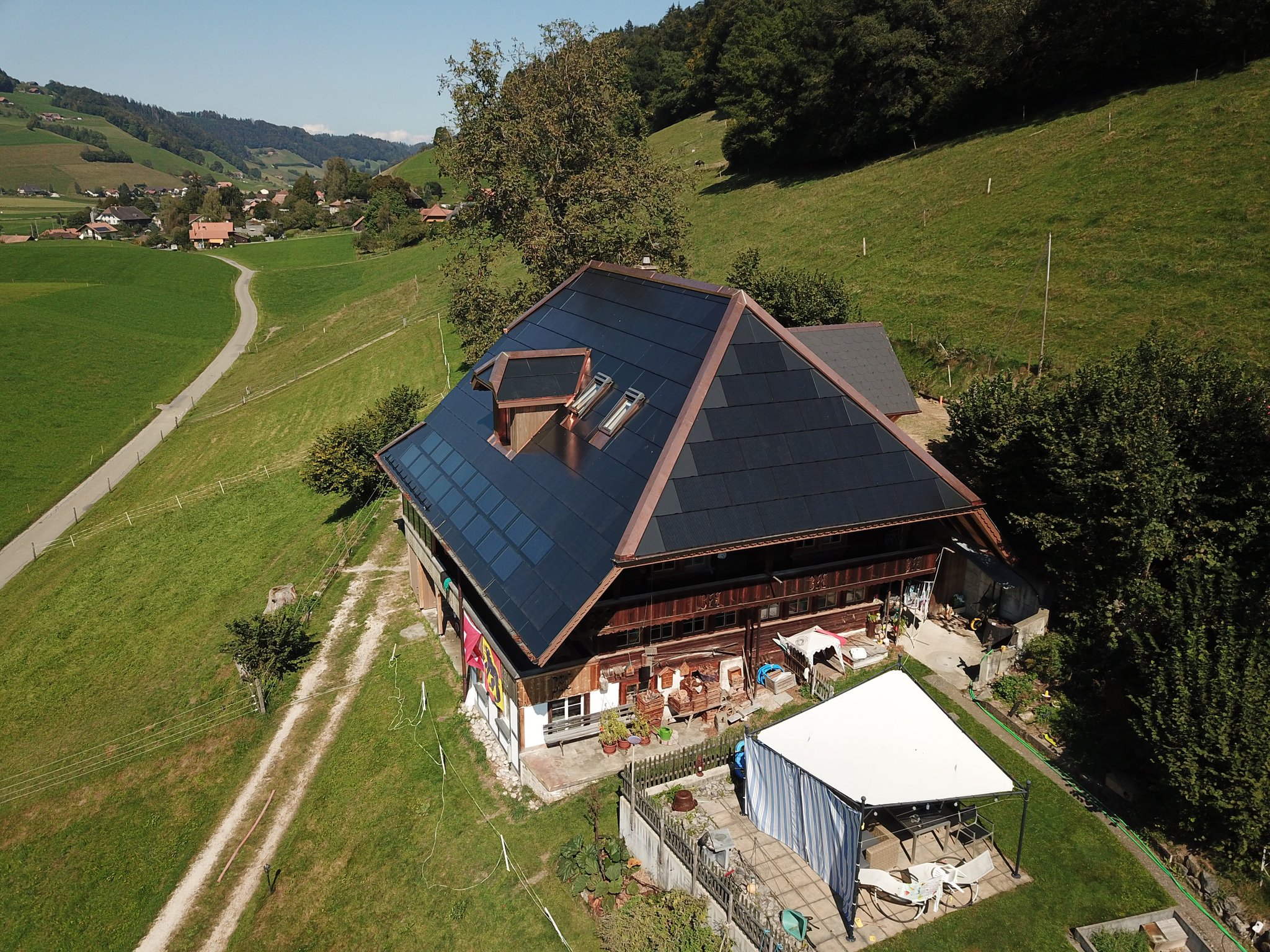 Ein denkmalgeschütztes Bauernhaus wird zum Kraftwerk