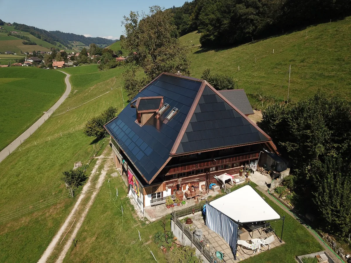 Ein denkmalgeschütztes Bauernhaus wird zum Kraftwerk