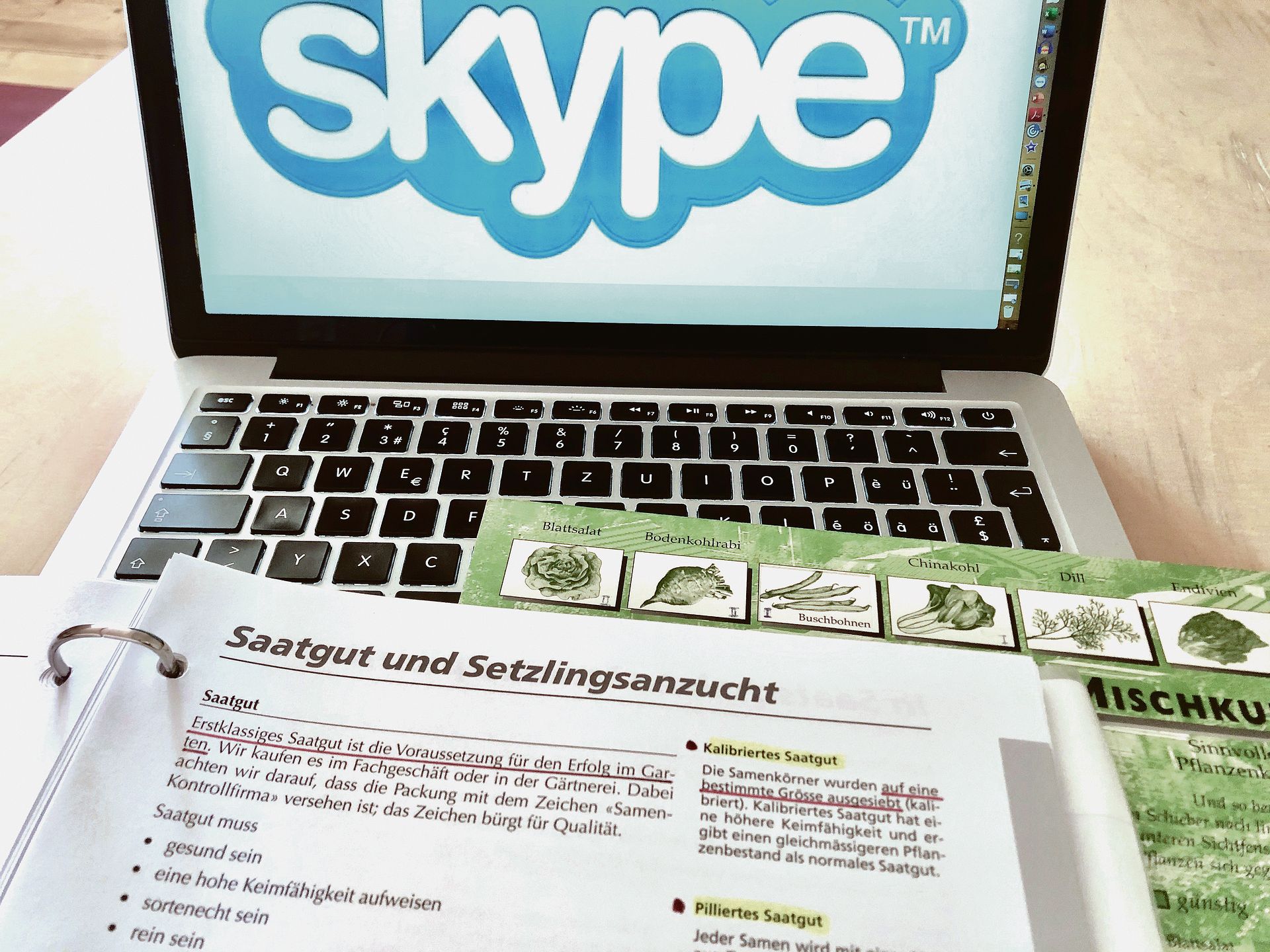 Nicht Standard, aber eine Alternative: Fernunterricht an den Bäuerinnenschulen zu Zeiten der Corona-Krise.  (Archivbild et)