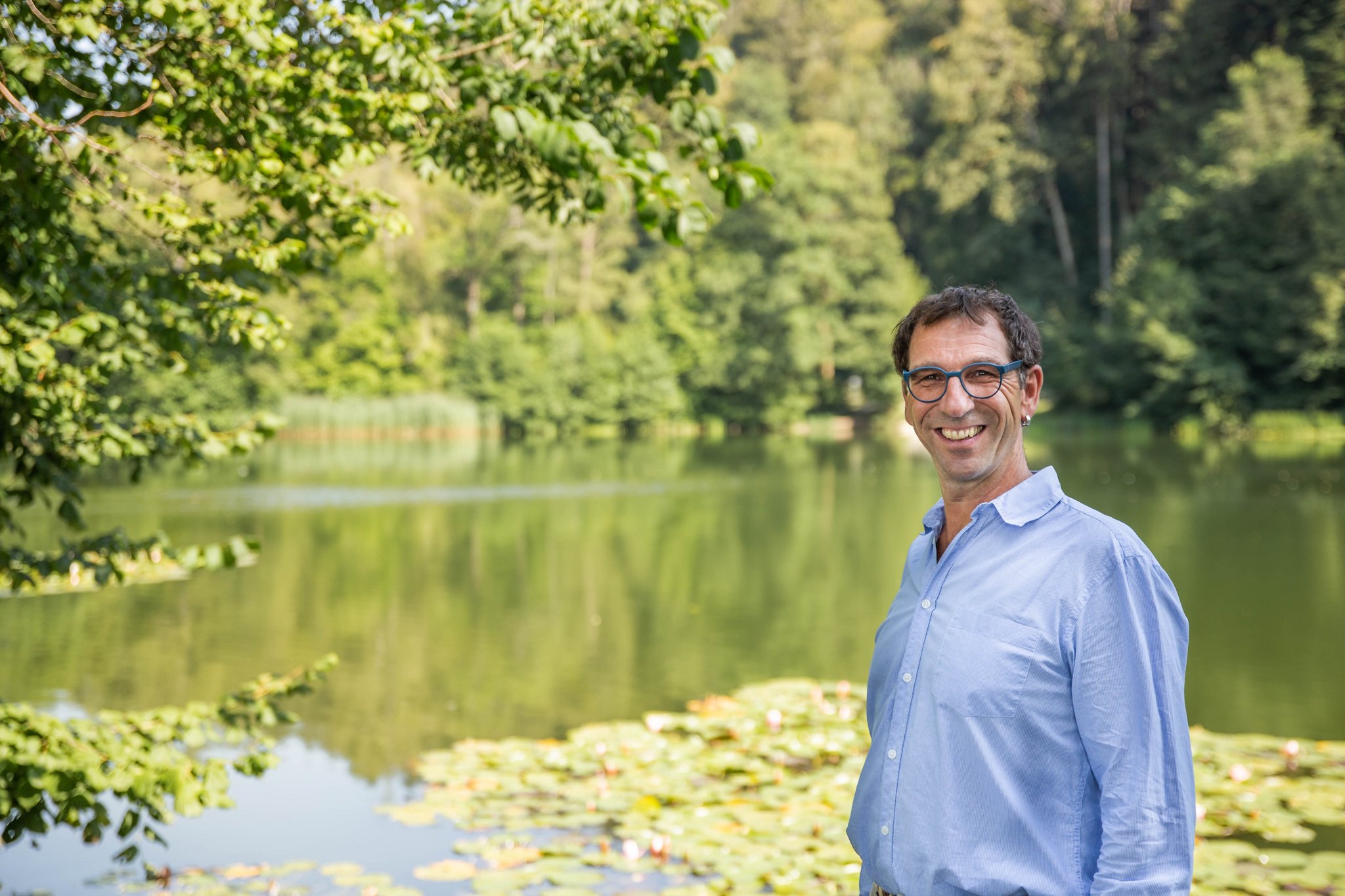 Cornel Rimle beantwortet Fragen aus dem Lebensalltag von Bäuerinnen und Bauern. (Bild zVg/Cornel Rimle)