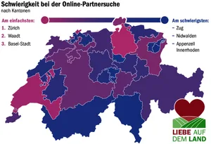 Je nach Wohnkanton ist es einfacher oder eben schwieriger, das passende Gegenstück online zu finden als anderswo.
