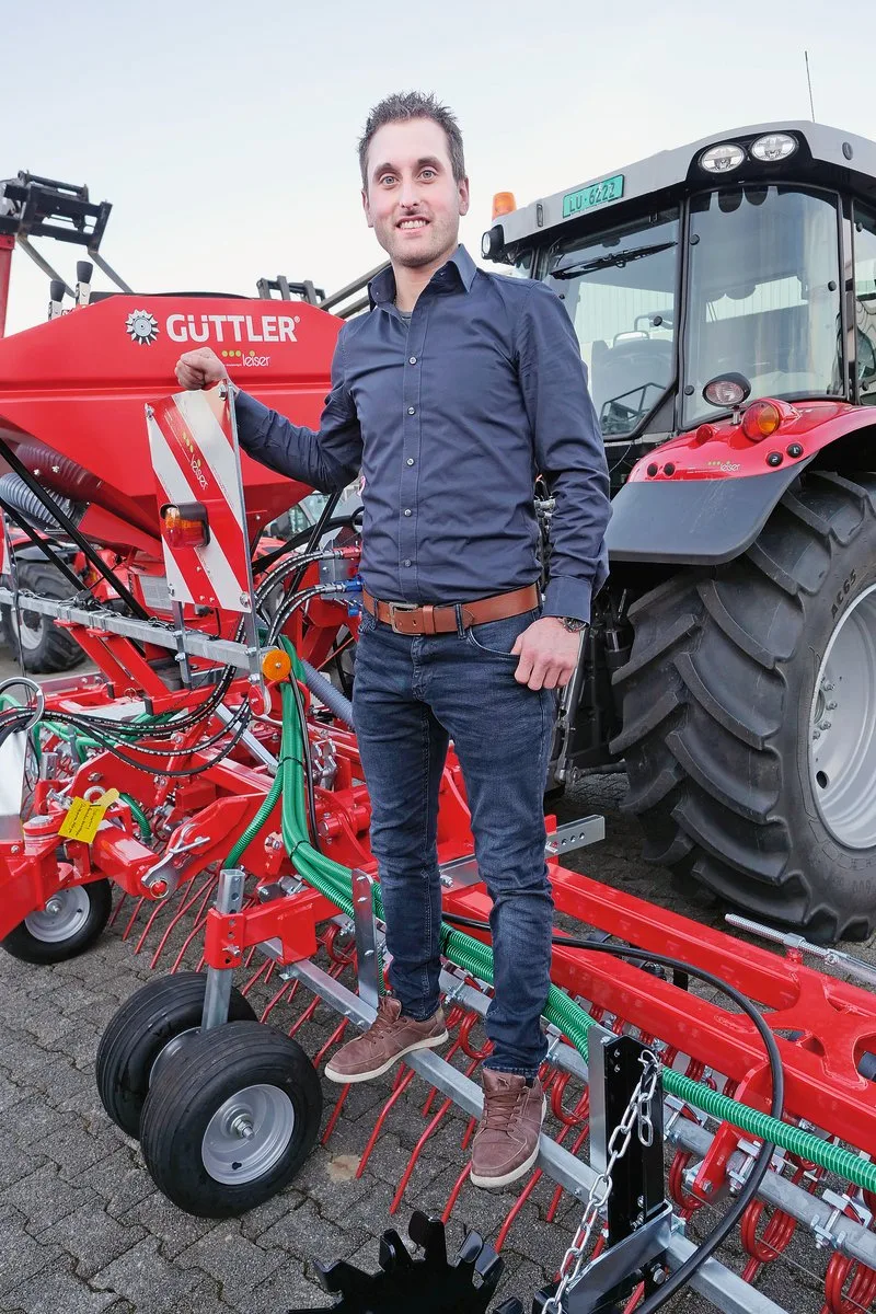 fdf5753aacd66c560904193792c6b18ff519e934 Matthias Heckenberger wurde mit seinen Verbesserungsmassnahmen beim Grünland zu «Deutschlands bestem Junglandwirt des Jahres 2015» gewählt. Bild: Beat Schmid