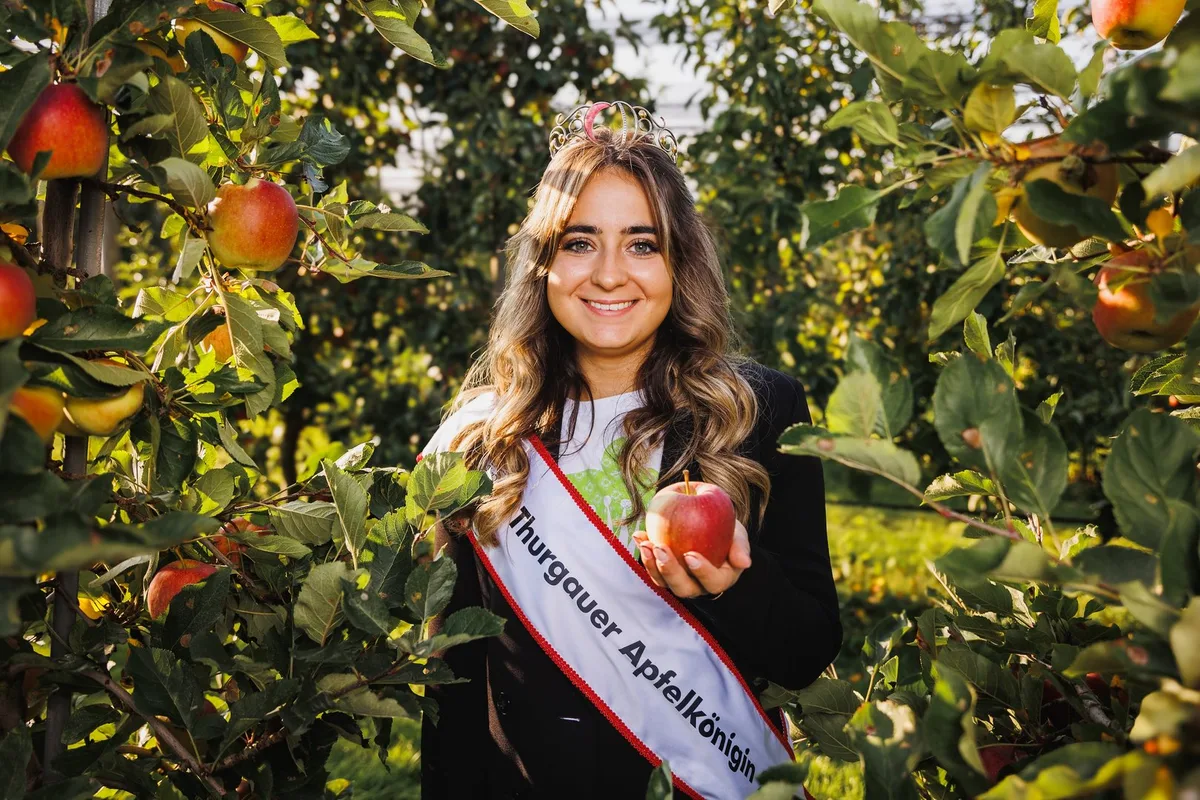 Thurgauer Apfelkönigin Nerea Rivero über ihre Erlebnisse und die Liebe zur Landwirtschaft