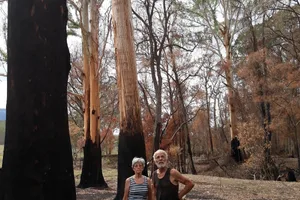 Hans und Heidi Tribolet verloren vieles in den Australischen Buschfeuern und finden trotzdem, sie hätten Glück gehabt. (Bild zVg)