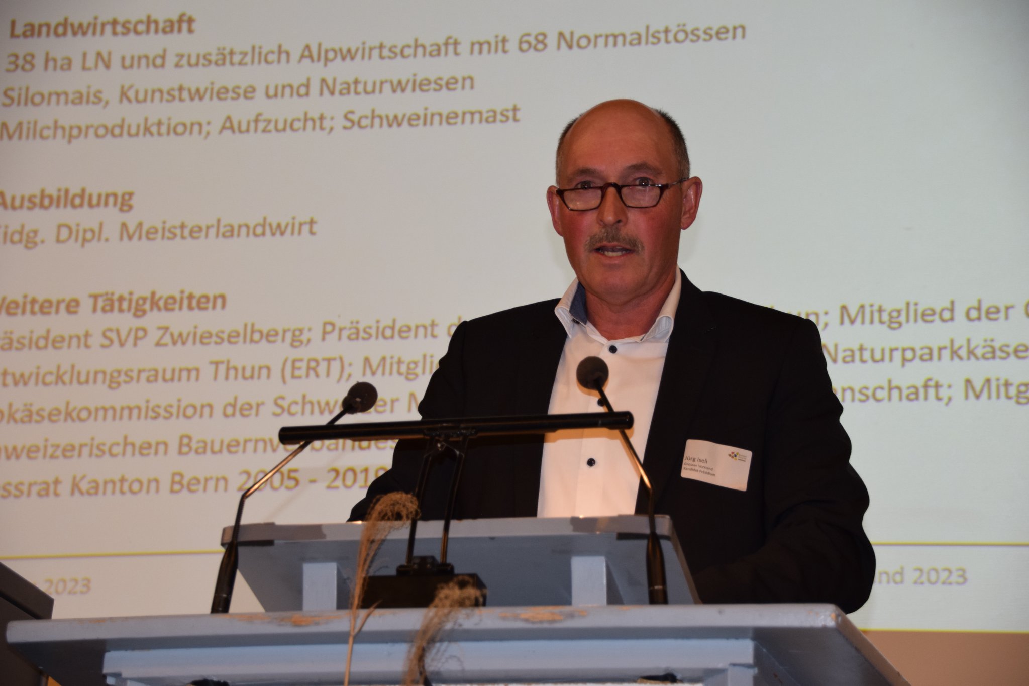 Jürg Iseli ist neuer Berner Bauernpräsident – gewählt mit 271 Stimmen