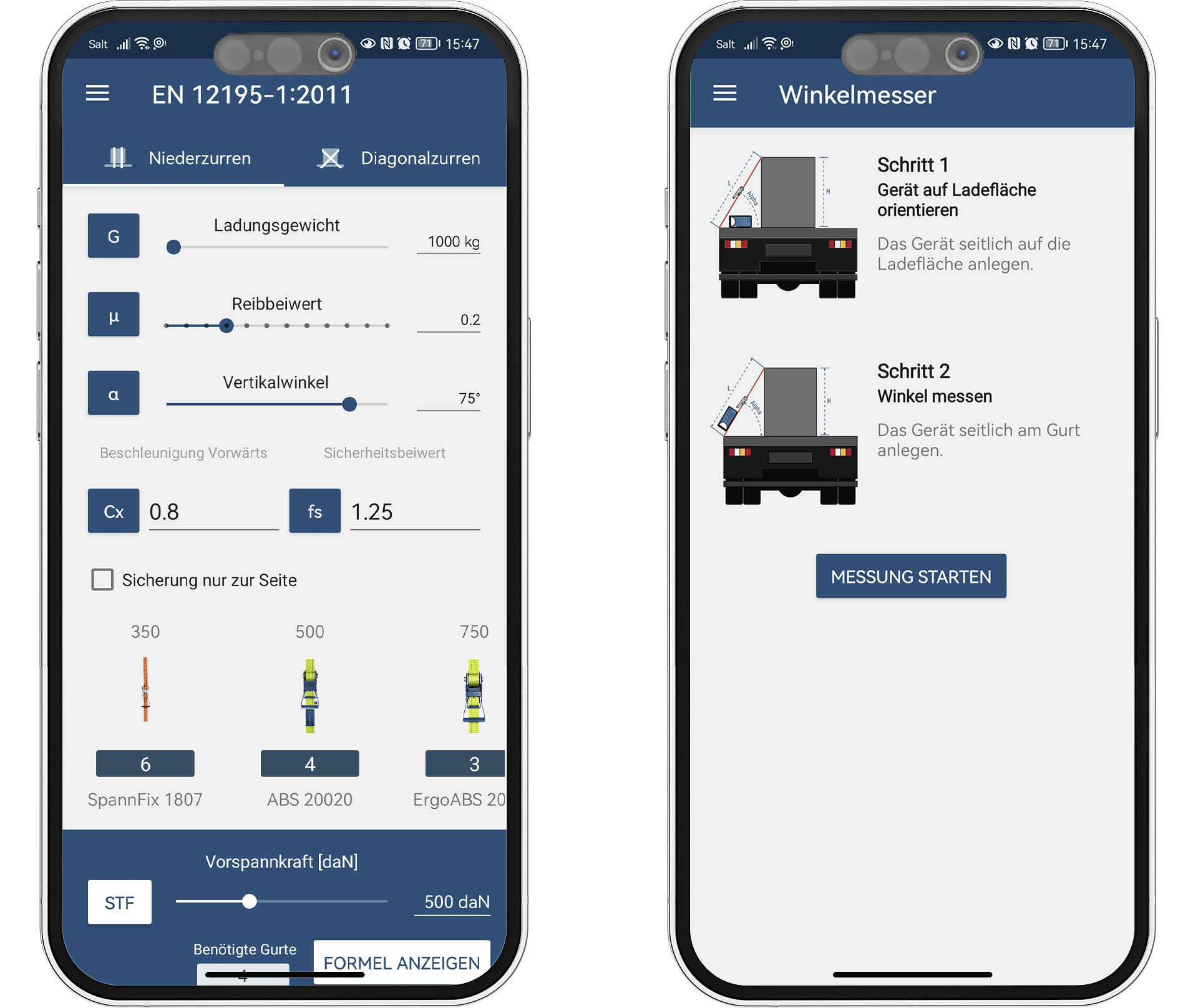 App der Woche: Ladung einfach sichern