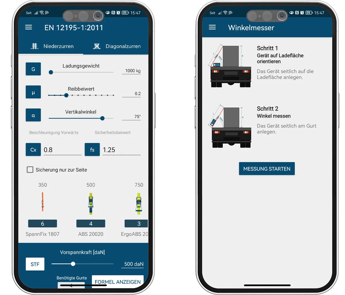 App der Woche: Ladung einfach sichern