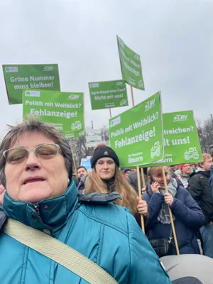 Am 18. Dezember demonstrierten die Bauern in Berlin. Ab dem 08.01 sind weitere Kundgebungen geplant.