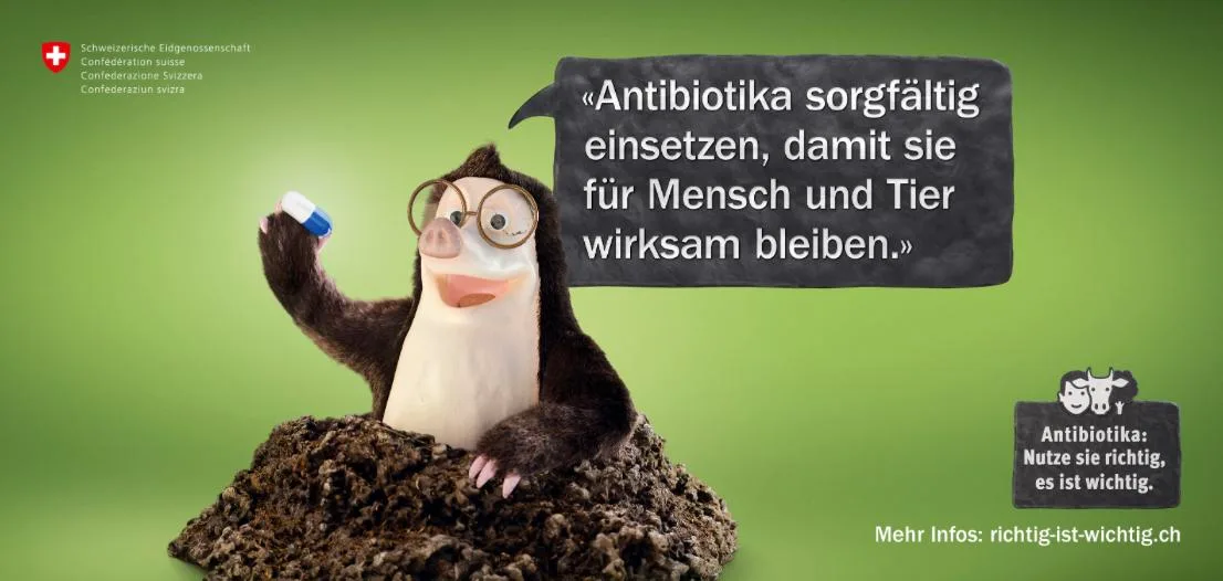 f92e59e8e973c57262be1198b9125b3a6c66dfd1 Der Bund hat heute seine Kampagne zum Umgang mit Antibiotika unter dem Slogan: «Nutze sie richtig, es ist wichtig» gestartet. (Screenshot Website BAG)