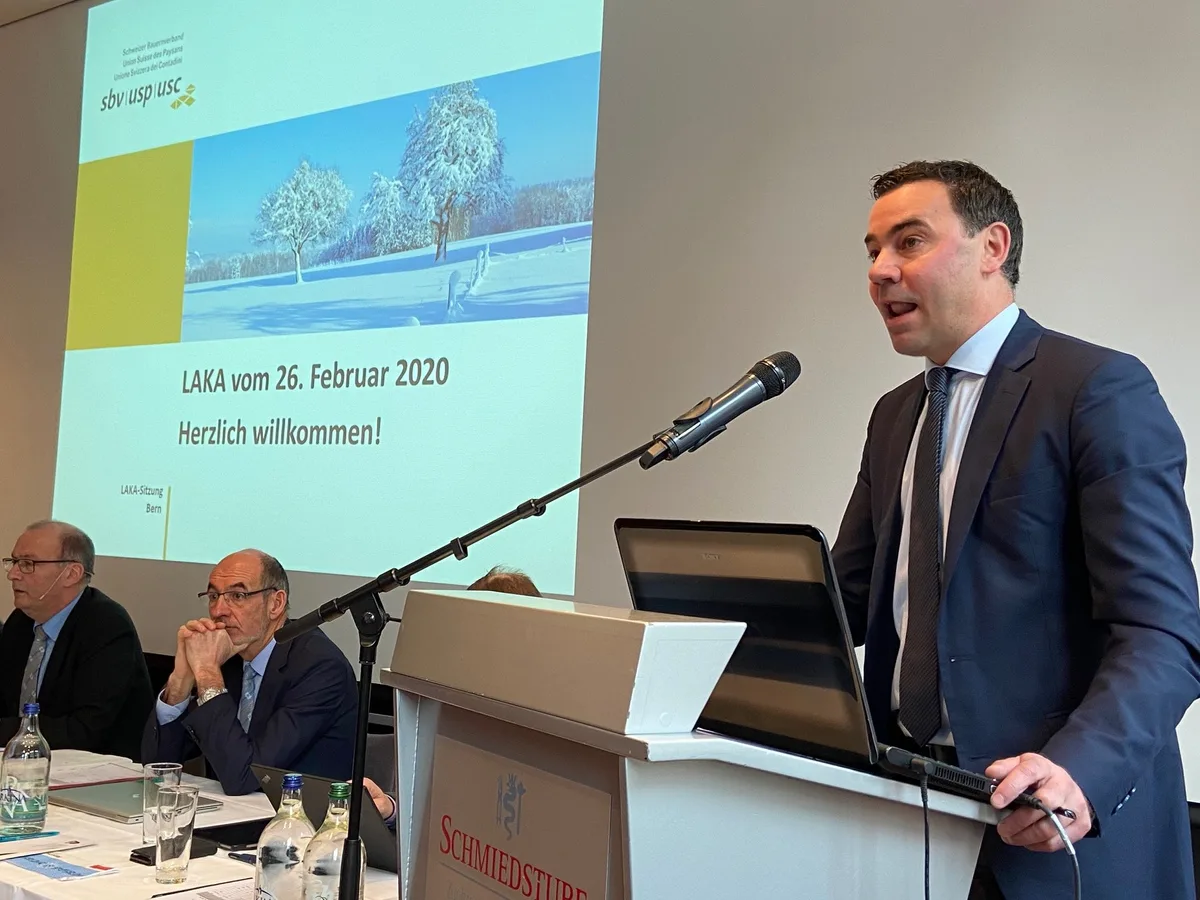 09a8c121b1a62fbb5c7f2b0ca97c9c371cbfe30f Martin Rufer ist optimistisch, dass der Ständerat die AP 22+ sistieren wird. (Bild akr)
