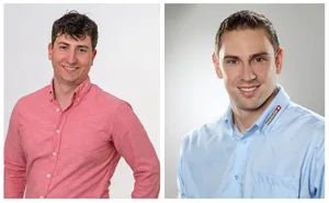 Simon Schlebusch (links) tritt sein neues Amt im Mai 2024 an, Andreas Kocher ist ab August 2023 als neuer Vizedirektor für Braunvieh Schweiz tätig.