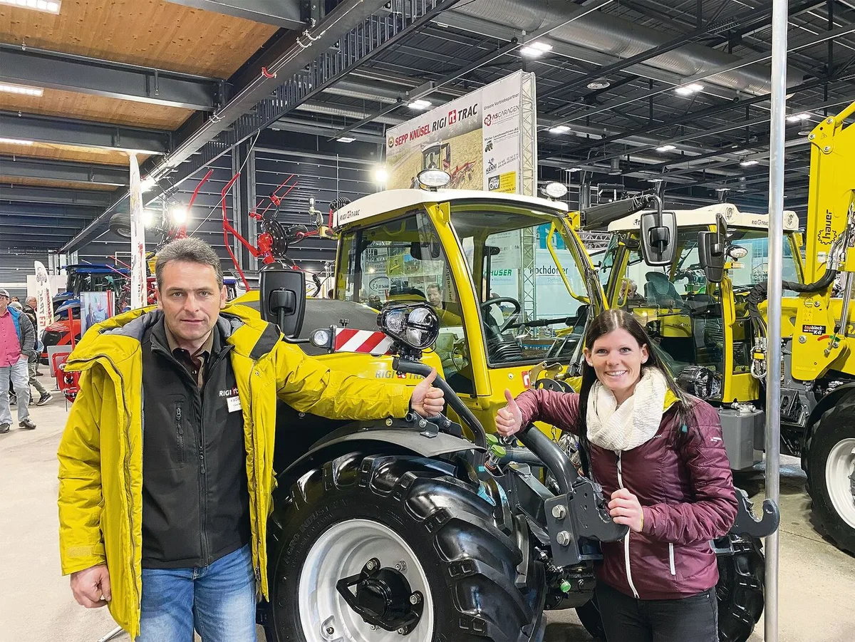 d265dfce9ea816aa8512e3c1efa7e0ba4b7b15784efca6392b6521b561254a29 Der SKH 60 von Rigitrac hat alle Blicke auf sich gezogen