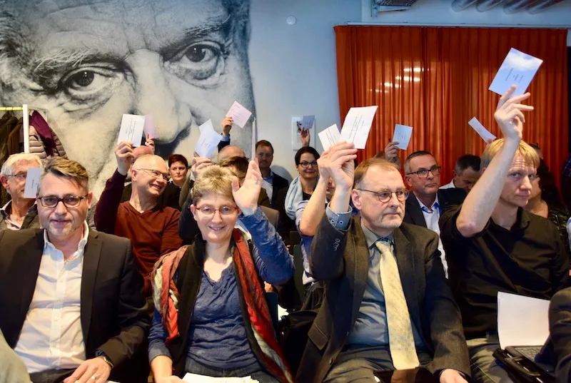 b9f828423657dc9252581f7c09c7eb90ba39ea53 Die Delegierten gaben das OK für die neue Strategie ab 2020. (Bild jba)