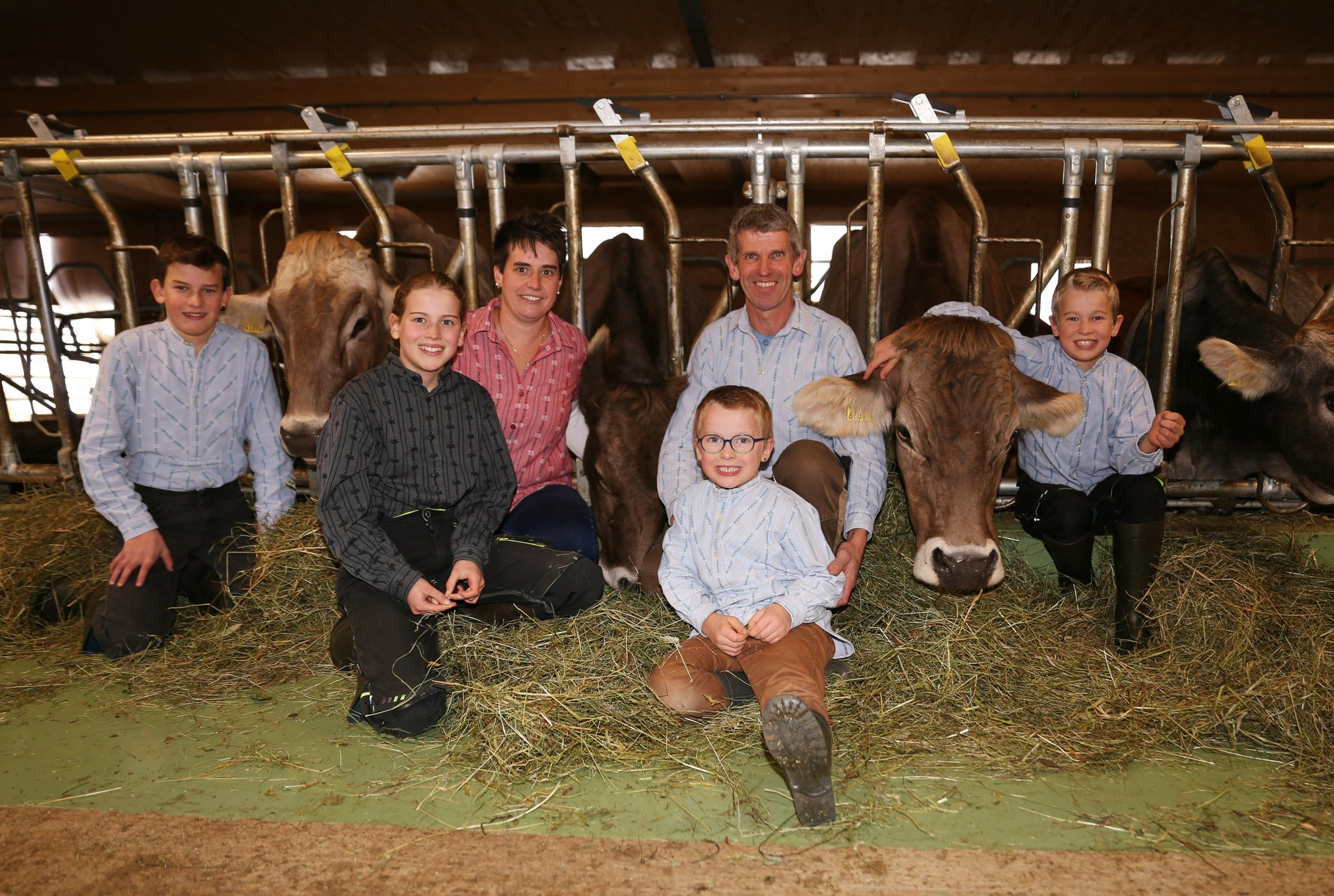 Ein gutes Jahr mit viel «Ferien» für Familie Marty-Good