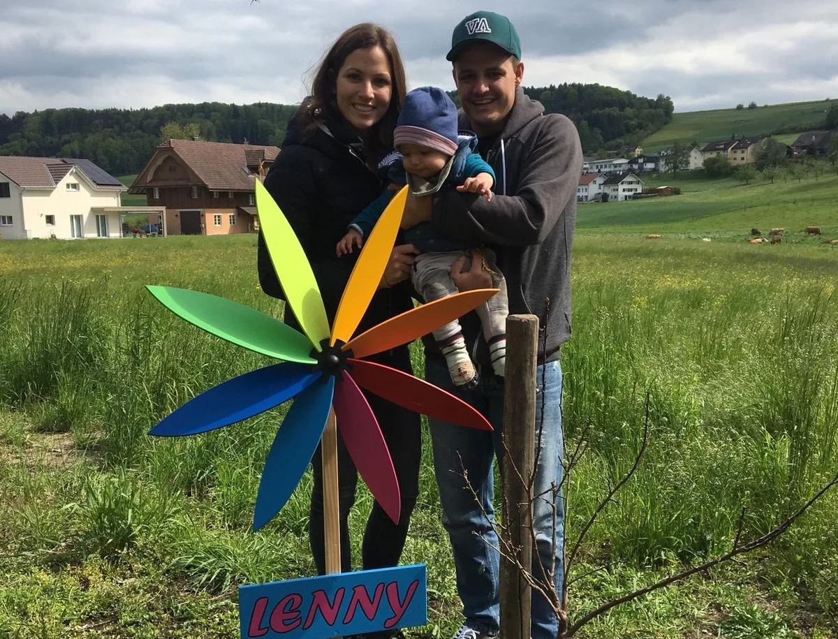 1a6415204e7aebfce2efb8dbd905b988ee835b11 Maurice Gassmann kann dank dem Direktzahlungskurs Familie, Job und Ausbildung unter einen Hut bringen. (Bild zVg)