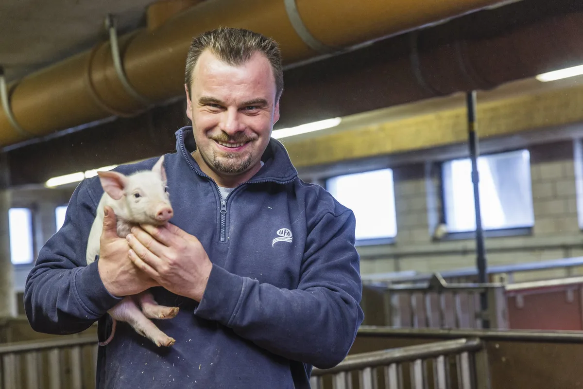20130403_174618_273 Beim Schweinezüchter gibts Kalbfleisch zum Znacht