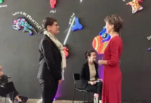 SBLV-Präsidentin Anne Challandes (links) wurde von Bundespräsidentin Simonetta Sommaruga zu einem Gespräch eingeladen. «Ich fühlte mich gehört», sagt sie. (Bild SBLV)