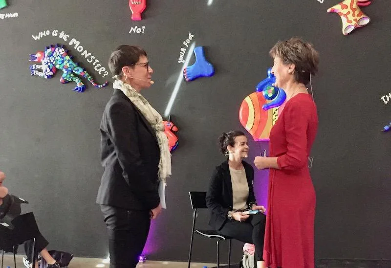 128cc84998abdf9efc05188ec2b93001b894e504 SBLV-Präsidentin Anne Challandes (links) wurde von Bundespräsidentin Simonetta Sommaruga zu einem Gespräch eingeladen. «Ich fühlte mich gehört», sagt sie. (Bild SBLV)