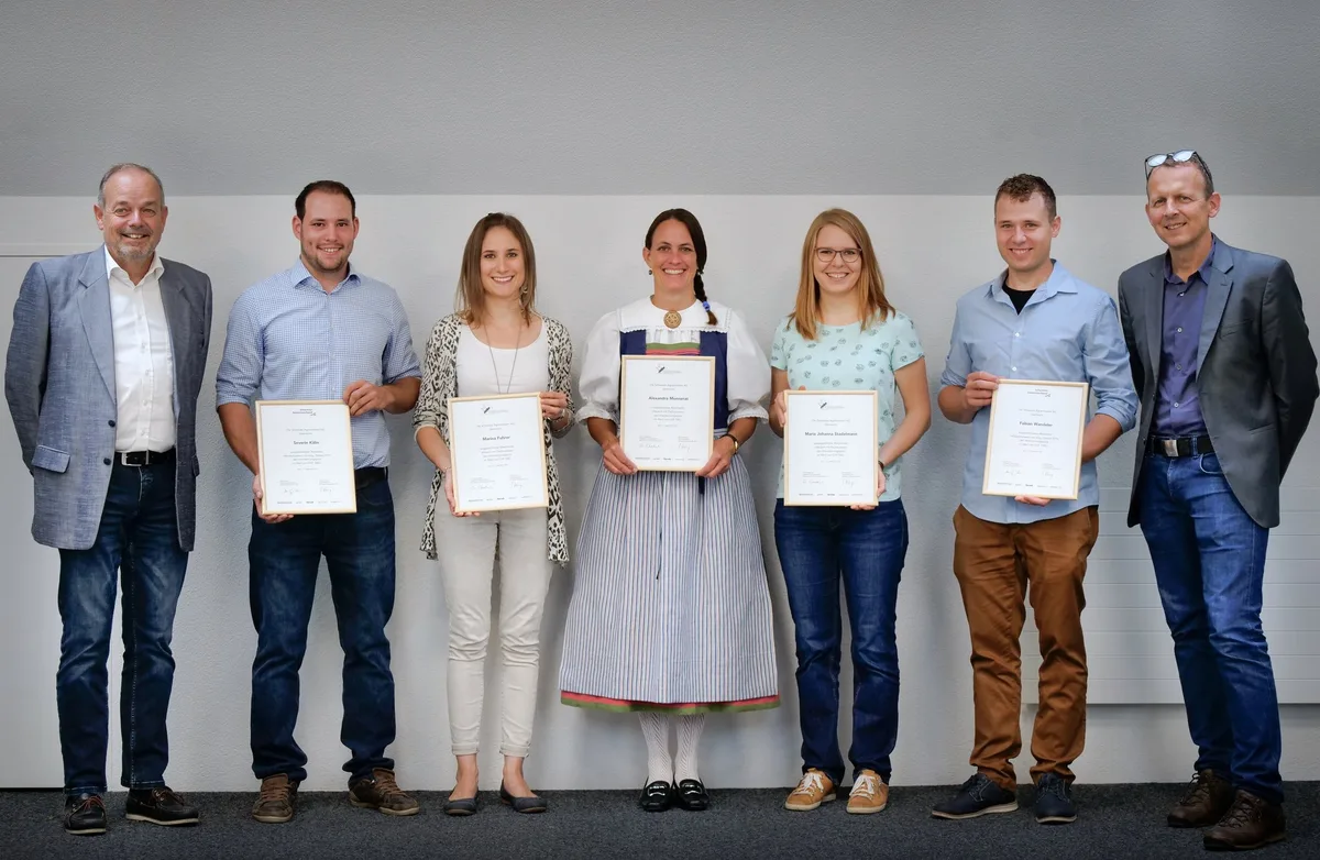 meisterabschluesse-1 Die Schweizer Agrarmedien AG belohnt tolle Noten