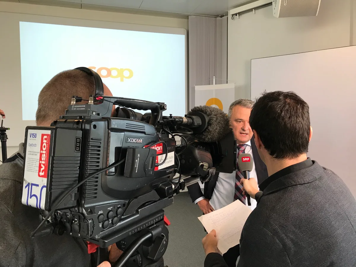 b2cd02a311861b3776f066199ffeac6cb238afb8 CEO Joos Sutter betonte das langjährige Engagement der Firma für Nachhaltigkeit. (Bild akr)