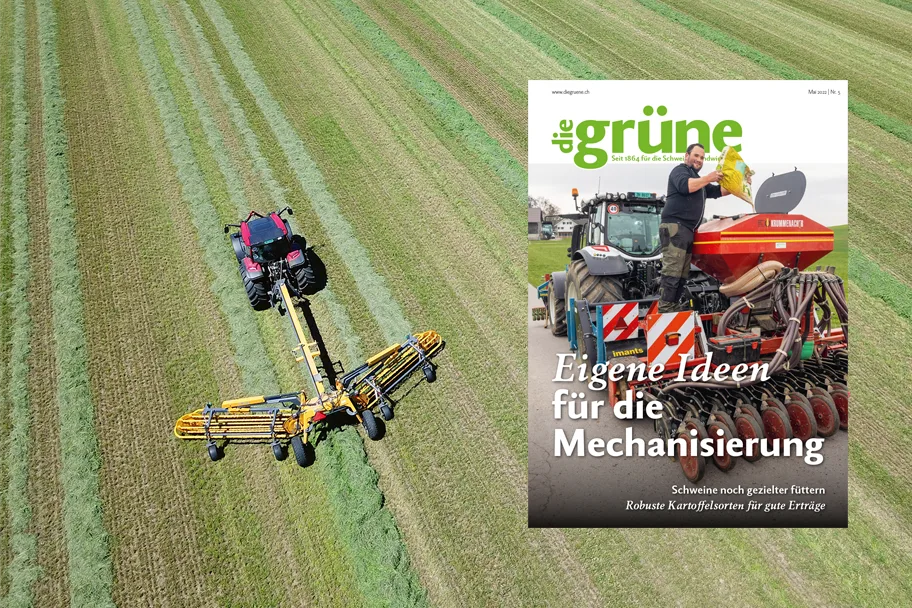 «die grüne» im Mai 2022 – Eigene Ideen für die Mechanisierung