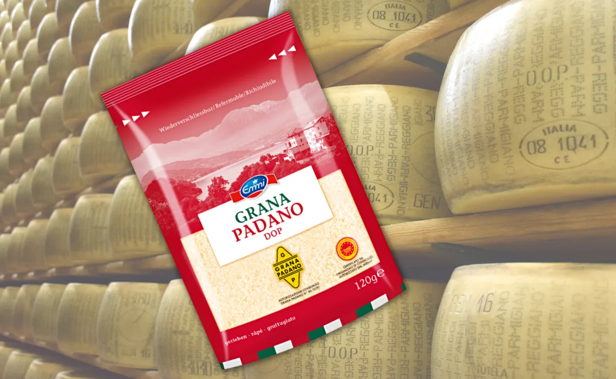 Emmi löst sich von Parmigiano Reggiano und Grana Padano