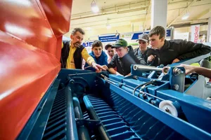 Tier & Technik, die Fachmesse für Nutztierhaltung, landwirtschaftliche Produktion, Spezialkulturen und Landtechnik in St.Gallen. (Bild: «BauernZeitung»)