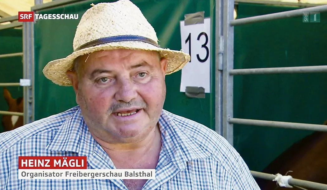 f5f28392780e0241a29ecc2771f915eb1291d4cf Heinz Mägli hat es in die Hauptausgabe der Tagesschau am vergangenen Samstagabend geschafft. (Bild Screenshot)