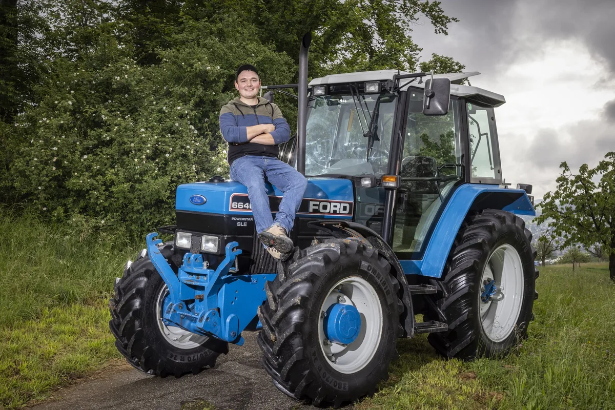 Der Ford 6640 SLE von Marco Nyffenegger aus Liestal BL
