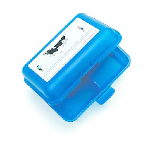 Die Swissmilk-Znünibox mit Lovely darauf wird jährlich an 800 Berner Kindergartenkinder verteilt - als Geschenk der Stadt. (Bild Swissmilk)