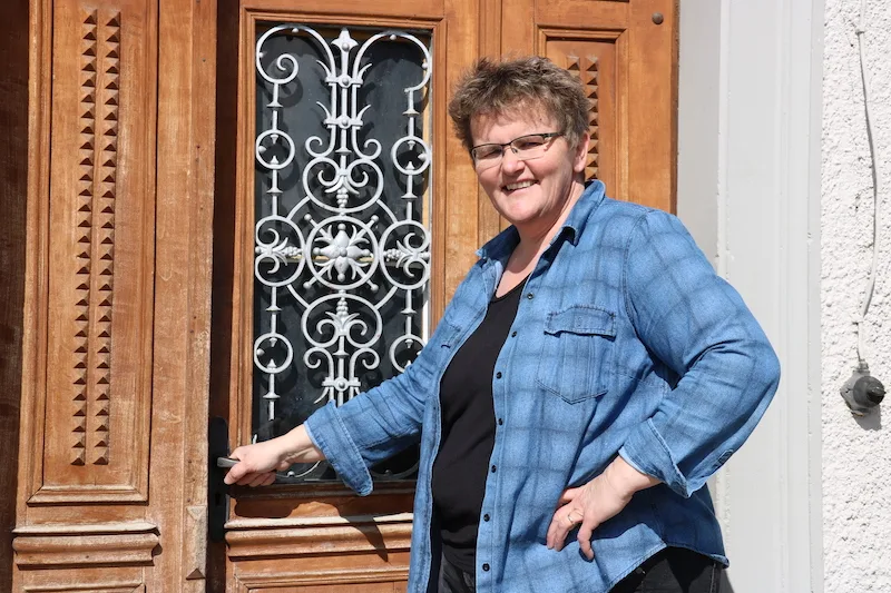 520374c26c0b111852648912ed4f578e58b41706 Ursula Egli-Seliner, Bäuerin und SVP-Kantonsrätin, Rossrüti SG: "Unser Berufsstand muss in Bern weiterhin gut vertreten sein." (Bild bb)