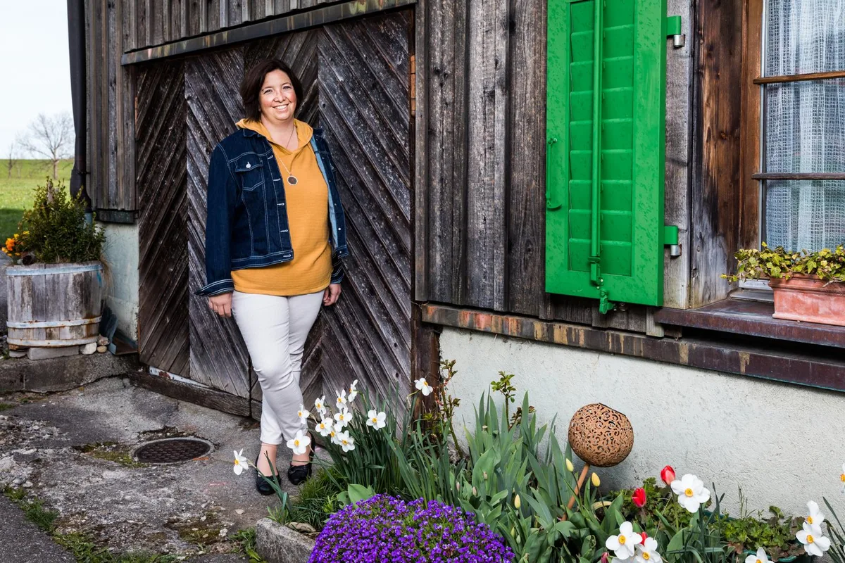 5936053 «Es ist unser Ding!» sagt Cathrin Iten über das Betreuungs-Angebot auf ihrem Hof