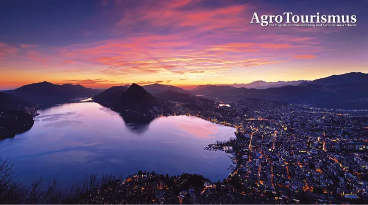 998eee39a8e05bb09c70f563007bbc4d2b310278 Lugano in der Nacht. Die Auswahl an Restaurants, Osterias und Bars ist gross. Die italienische «Dolce Vita» ist gar nicht so fern. (Bild Lugano Region/ Enrico Boggia)