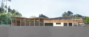 Das neue Pyrolysewerk soll aus einheimischem Holz gebaut werden.