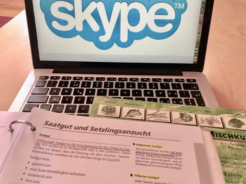 0722d161757b9db29cb37cb29b24a103aaa74d07 Nicht nur Unterricht findet online statt, sondern auch Infoveranstaltungen für die Prüfungsvorbereitung Bäuerin FA. (Symbolbild et)
