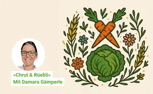 Agro-Kauffrau HF Damara Gämperle bewirtschaftet zusammen mit ihrem Mann Marco und den Schwiegereltern einen Milchwirtschaftsbetrieb in Rossrüti bei Wil.