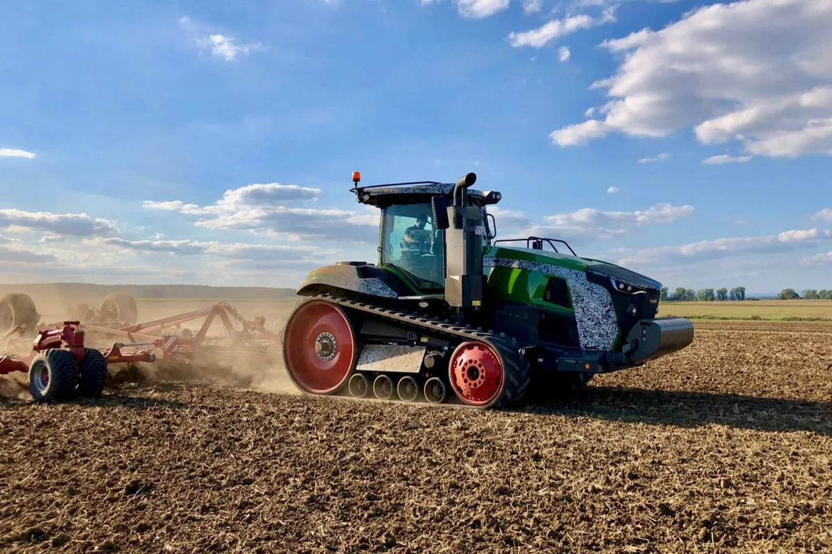 a6128518fdbedf45e5f7ab73685114a75e488ae4 Ein Fendt 1167 Vario MT-Traktor im bayerischen Wadenbrunn D. (Bild: «die grüne» / Jürg Vollmer)