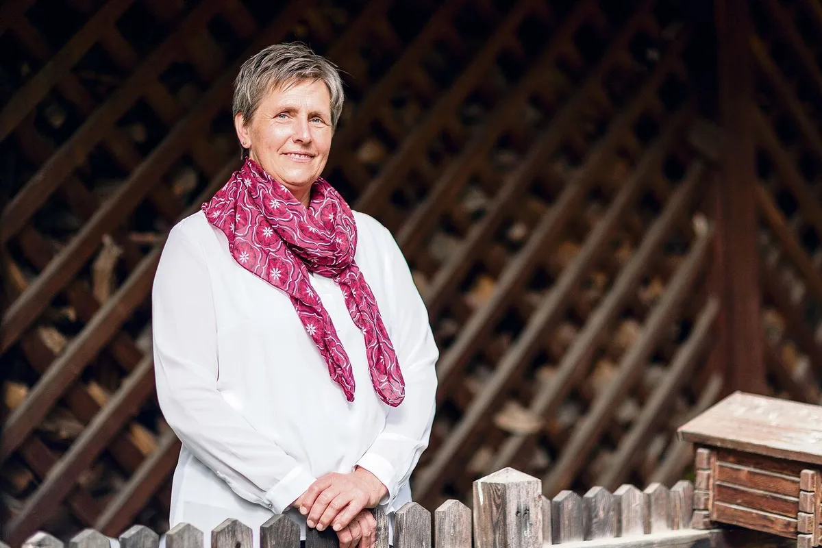 Antonia Egger ist Gemüsebäuerin und Vorsteherin des Südtiroler Bäuerinnenverbandes.