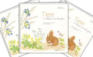 Das Buch «Tiere in Wald und Bergen» wurde kürzlich neuaufgelegt und besticht mit kunstvollen Illustrationen.