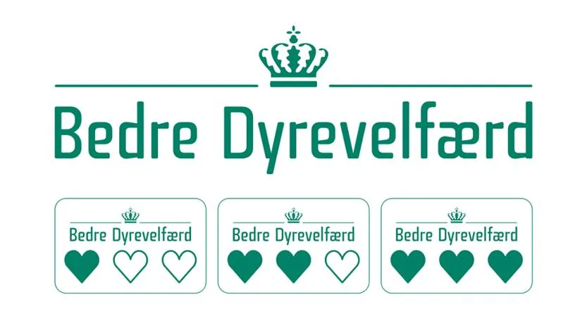 2f7594c99f5a40d95fe3c7244c9b9bf9eb04b255 Das staatliche Tierwohllabel in Dänemark: «Bedre Dyrevelfærd» (Besseres Tierwohl). (Bild zVg)